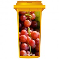 Selection Of Grapes Wheelie Bin Sticker Panel